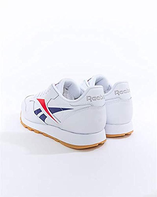 Reebok Classic Leather Vector Shoes - White | Reebok Australia
