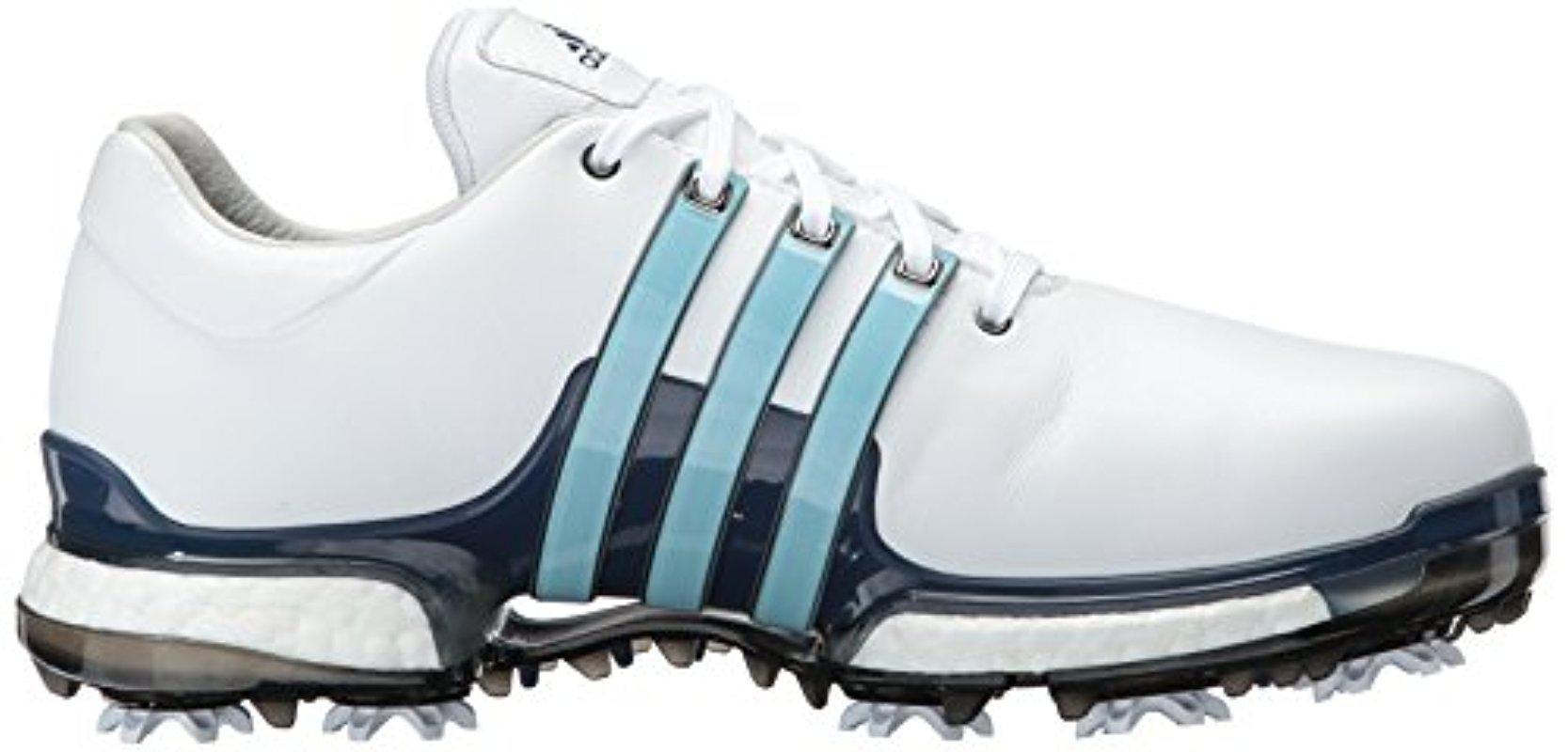 adidas Tour 360 Boost 2.0 Golf Shoe in Blue for Men | Lyst