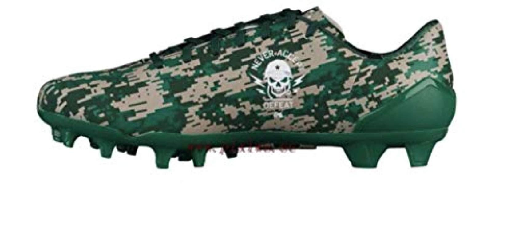 under armour camouflage football cleats