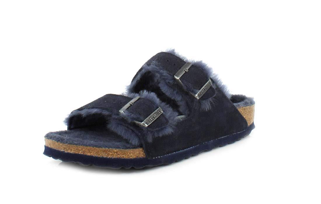 birkenstock arizona suede night