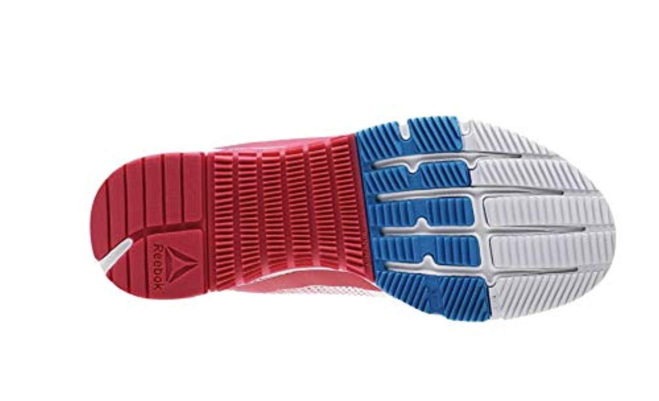 red white and blue crossfit shoes
