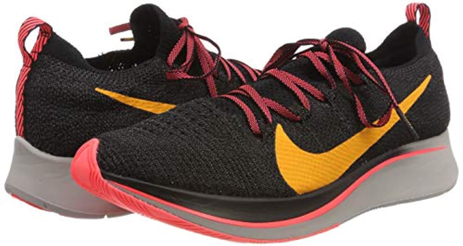 zoom fly flyknit orange