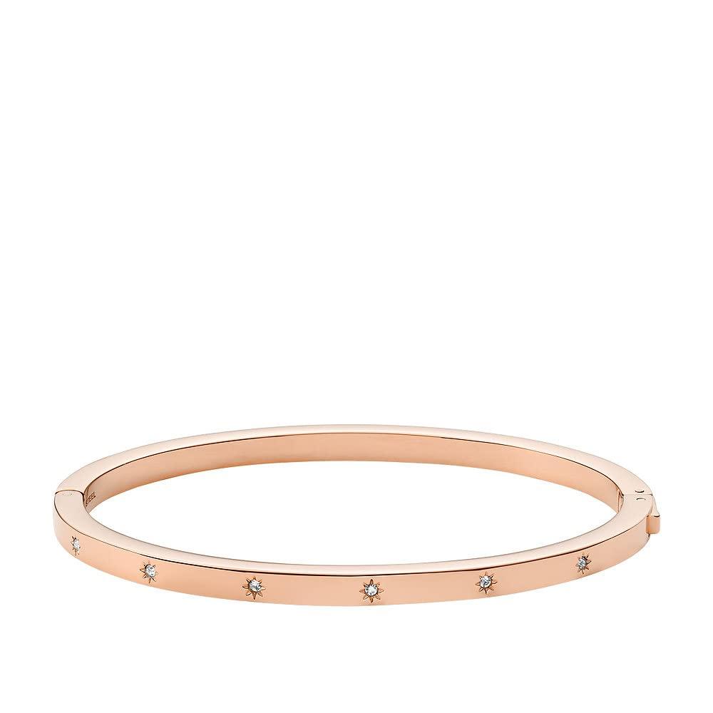 Fossil Ring Für Frauen – Vintage Glitz, Rose Gold, Edelstahl