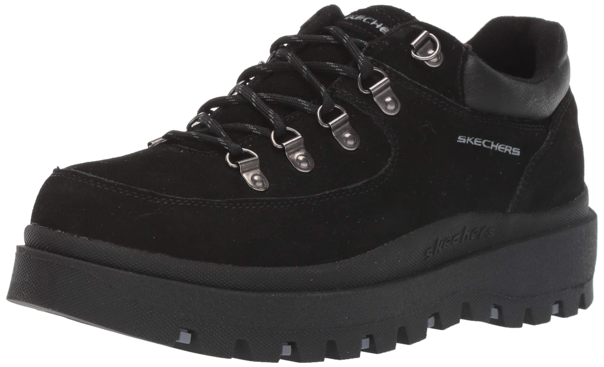 Skechers Shindigs-stompin' -Rugged Heritage Style 5-eye Suede Shoe-boot  Oxford in Black | Lyst