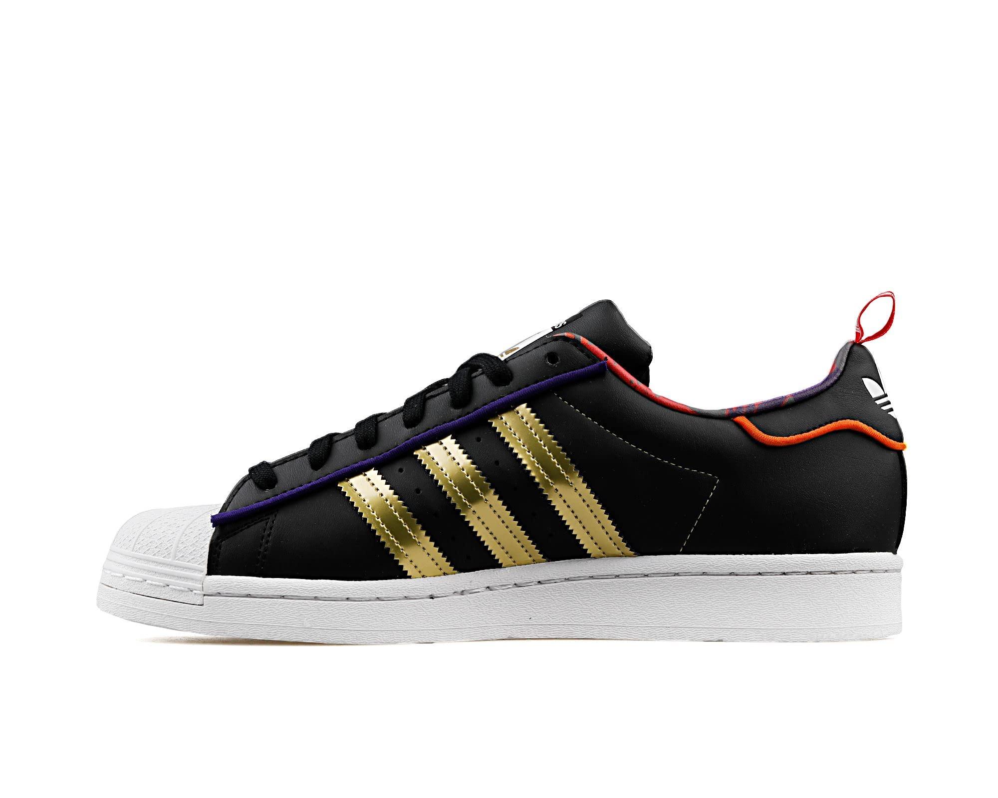 adidas Originals Superstar Limited Edition Adults Trainers Black/gold/red  3.5 | Lyst UK