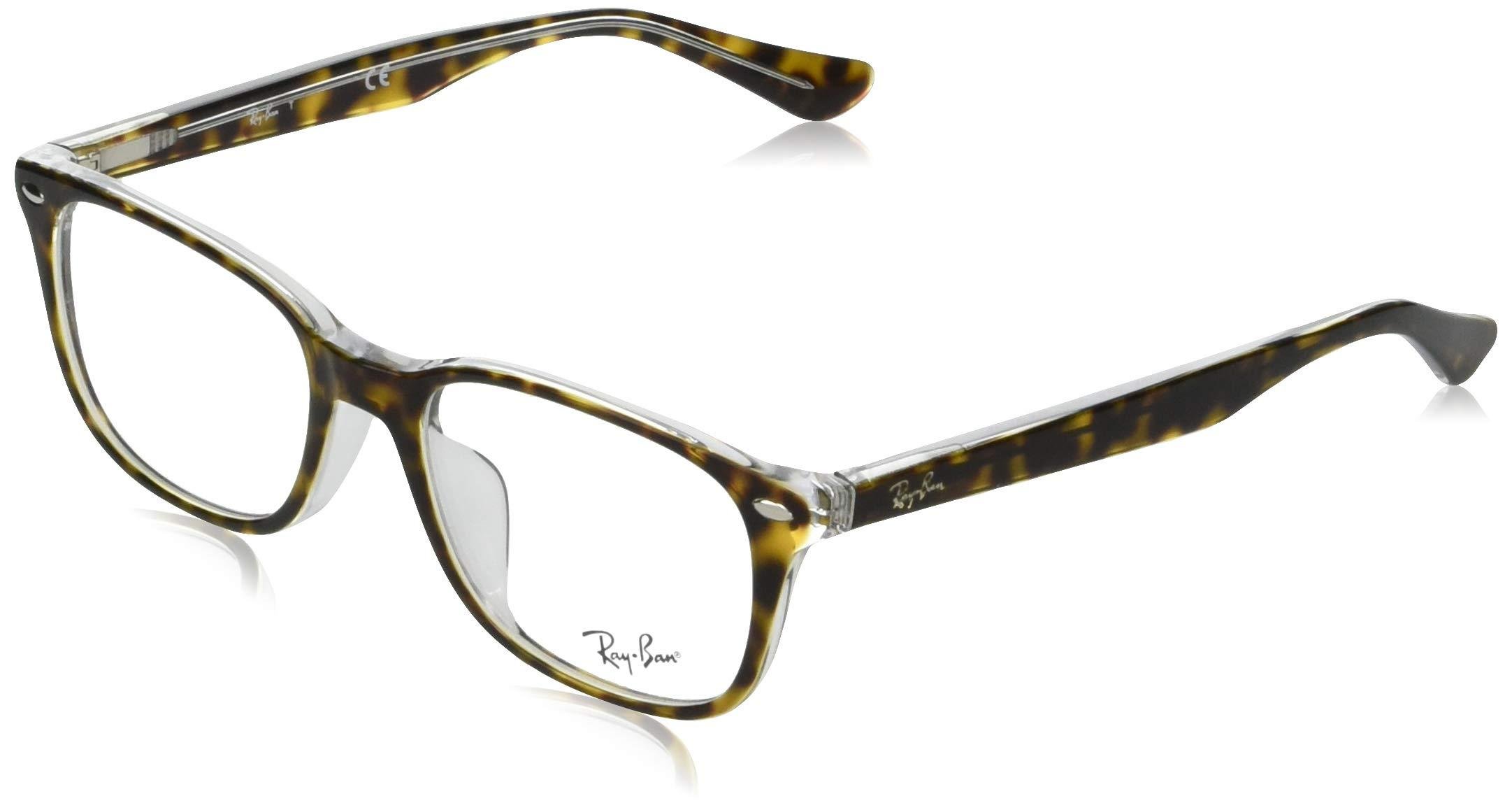 RayBan Rx5375f Asian Fit Square Prescription Eyeglass Frames Lyst