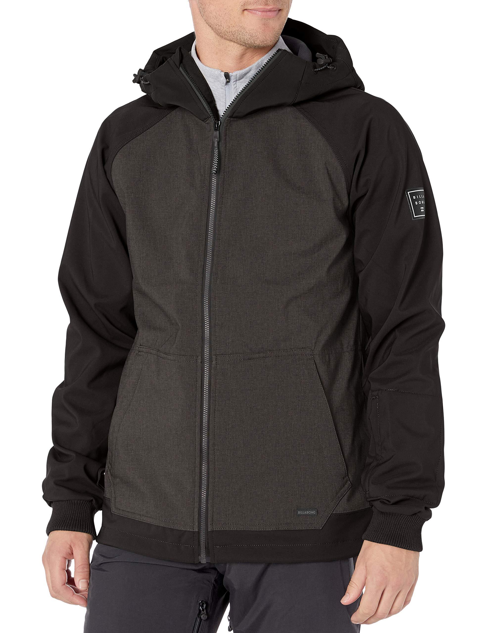 Billabong Downhill Softshell Snowboard Jacket in Iron Heather (Black) for Men Save 26 Lyst