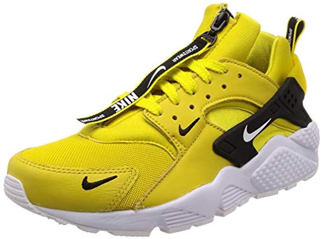 Nike Neoprene Air Huarache Run Prm Zip Multisport Indoor Shoes in Yellow  for Men - Lyst