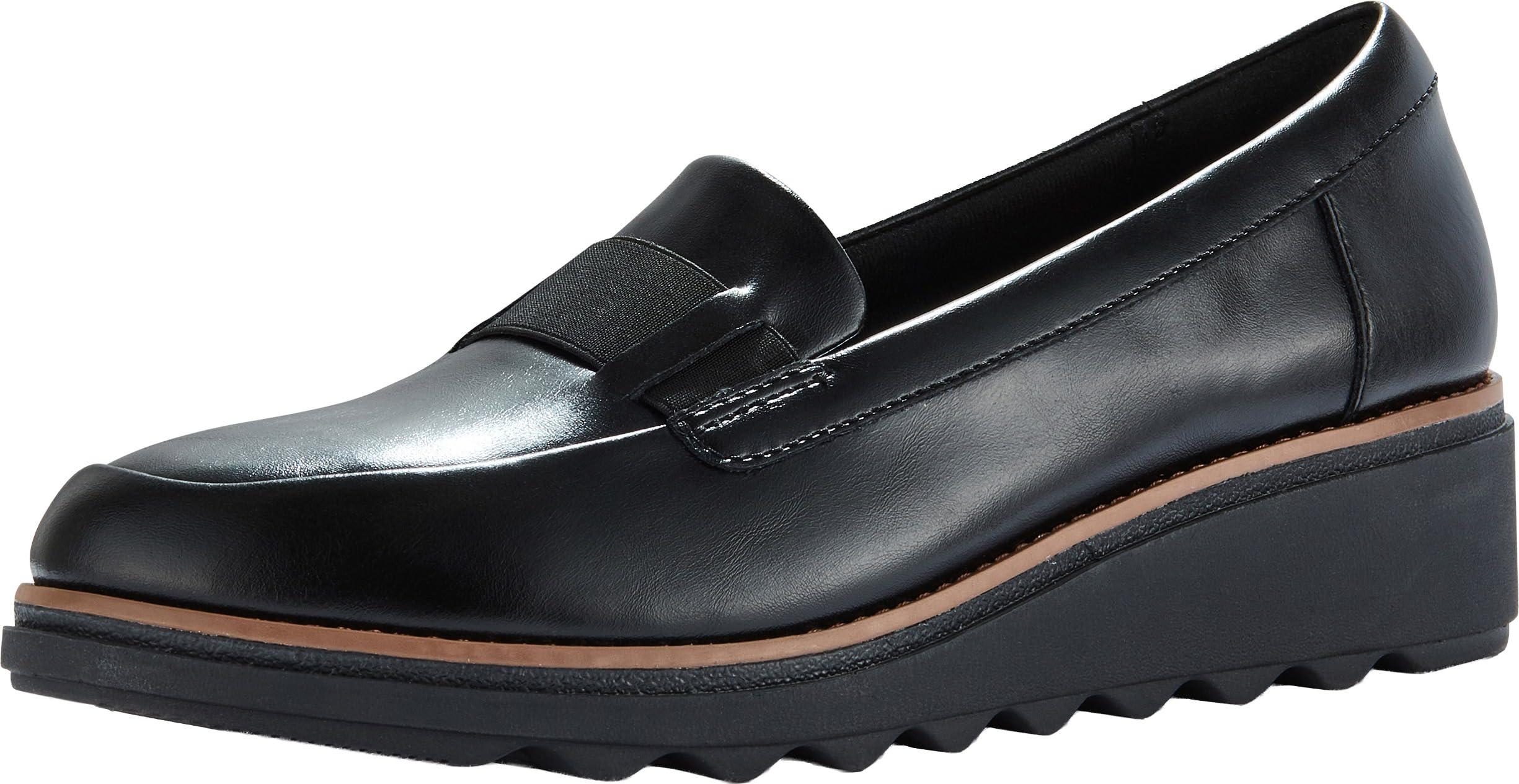 Clarks Sharon Pace Loafer in Black Lyst