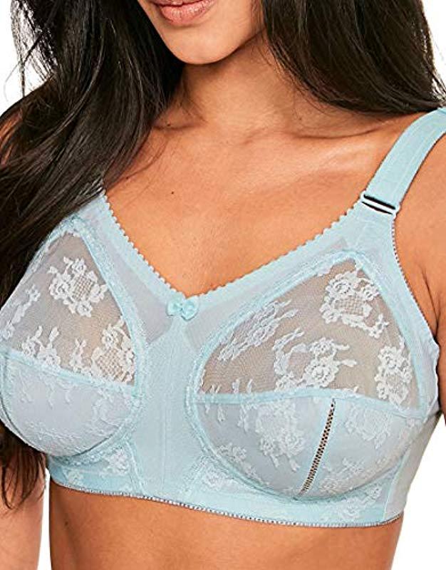 Triumph Synthetic S Doreen Bra Size 38k In Sterling Blue 80% Polyamide, 13%  Elastane, 7% Cotton - Save 67% | Lyst UK