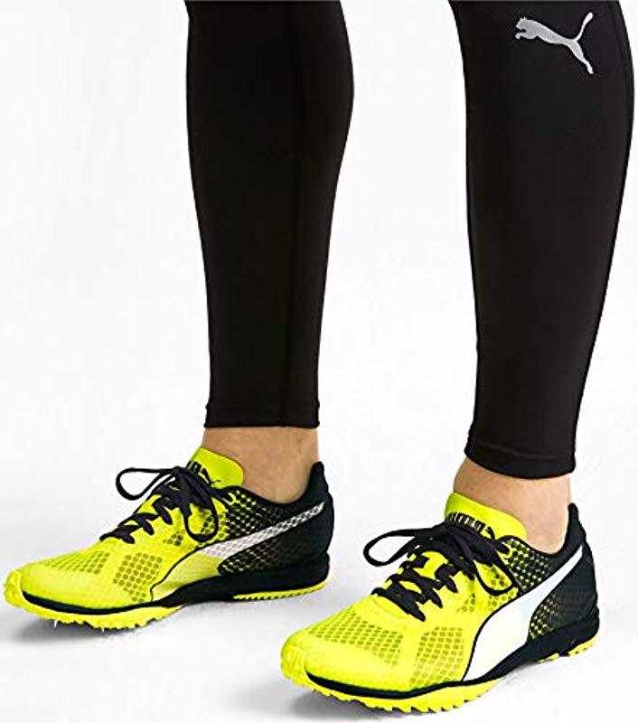 PUMA Evospeed Haraka 6 Xc Running Spikes - Aw19 in Yellow for Men | Lyst UK