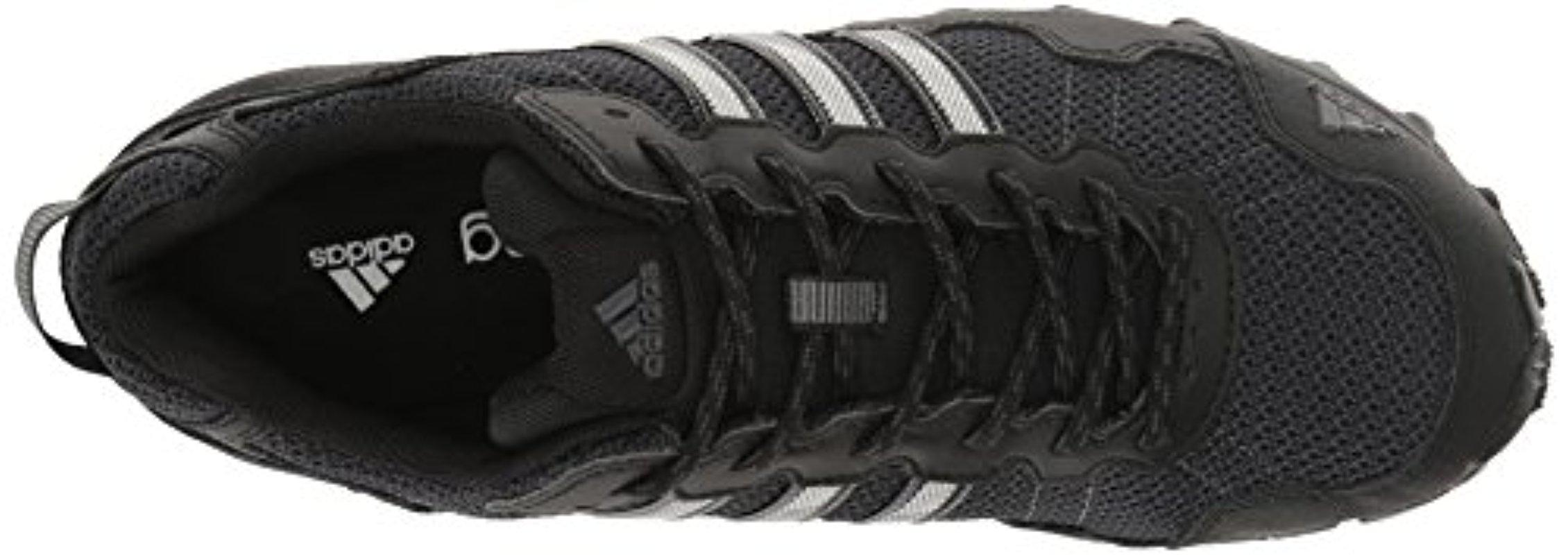 adidas Synthetic Rockadia M Trail Running Shoe in Black/Black/Dark Grey  Heather (Black) for Men | Lyst