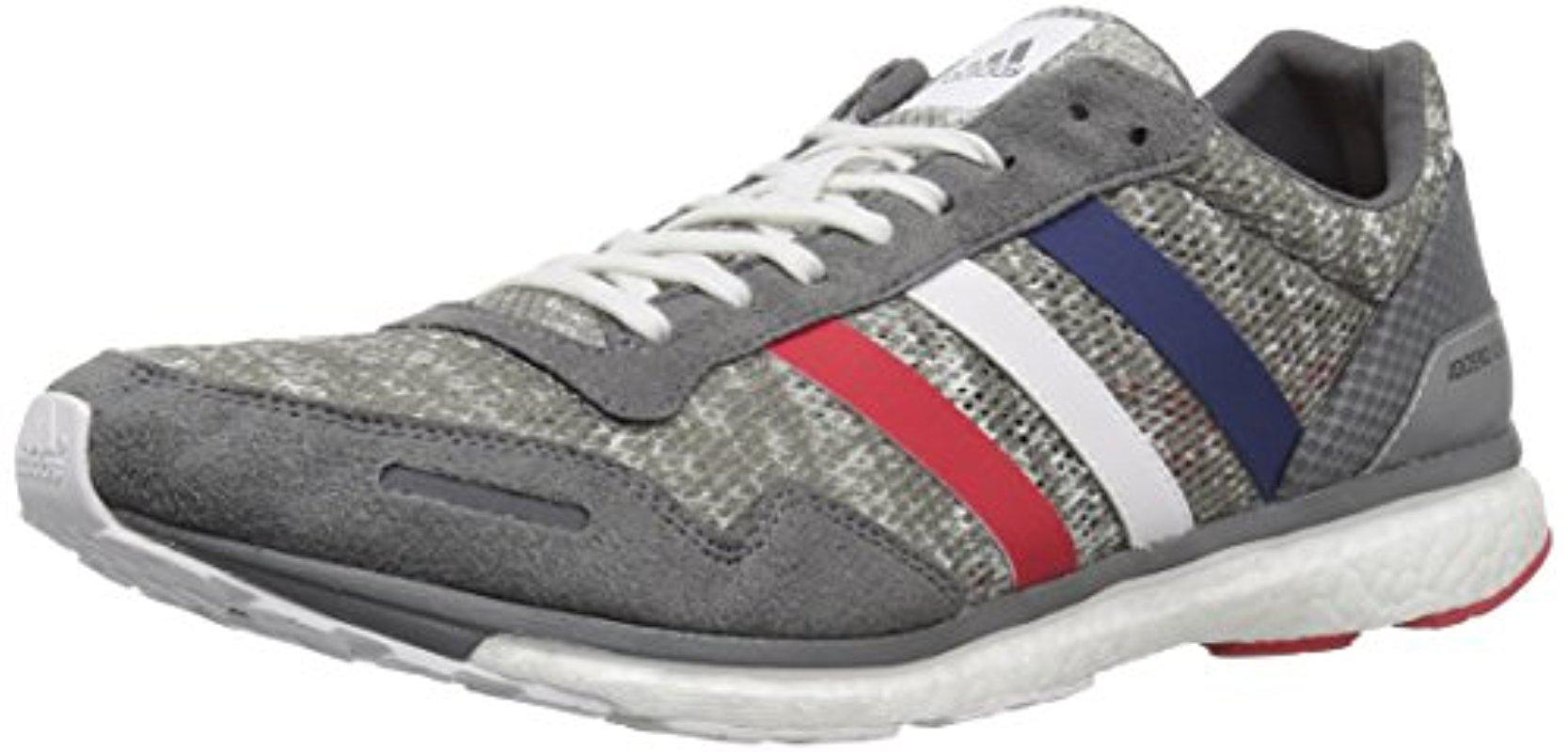 adidas Adizero Adios 3 Aktiv Running Shoe in Gray for |