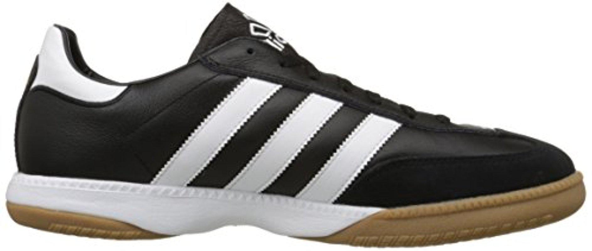 adidas Performance Samba Millennium Indoor Soccer  Cleat,black/white/gold,5.5 M Us for Men | Lyst