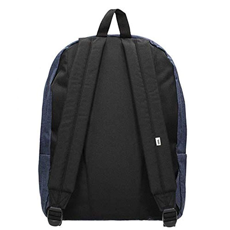 vans denim backpack