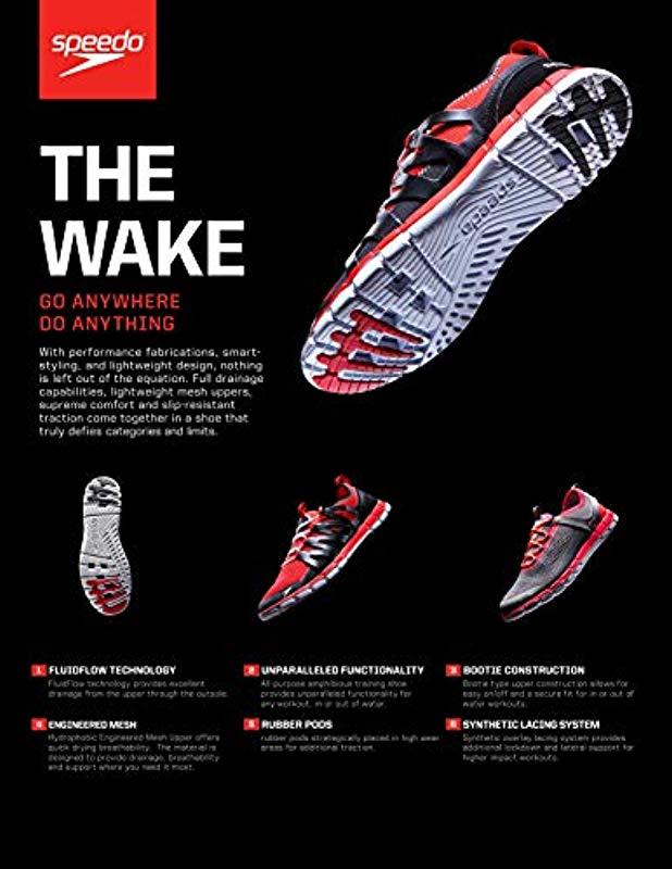 speedo the wake water shoe