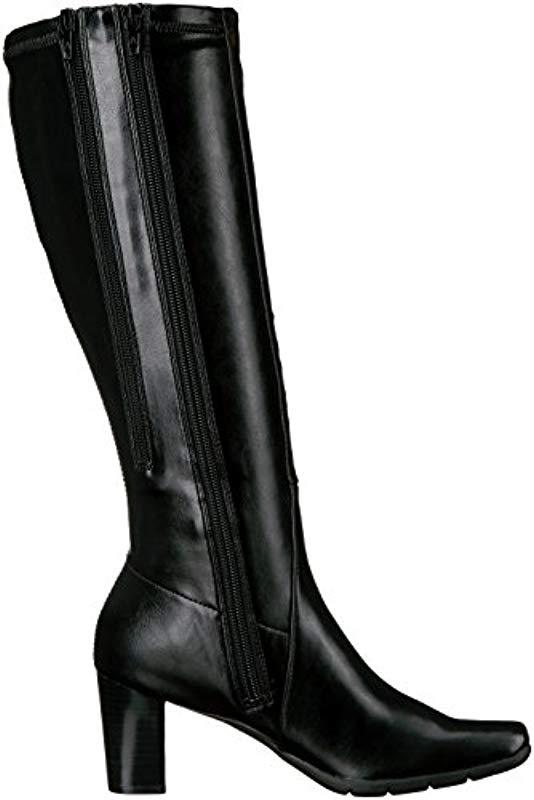 aerosoles lemonade boots black