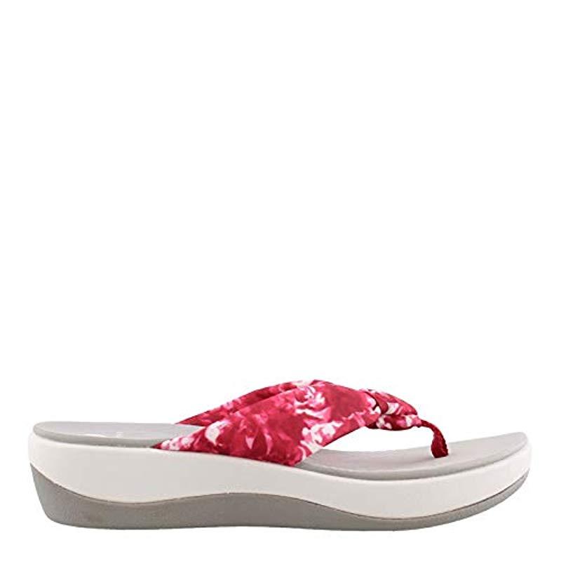 clarks arla marina flip flop