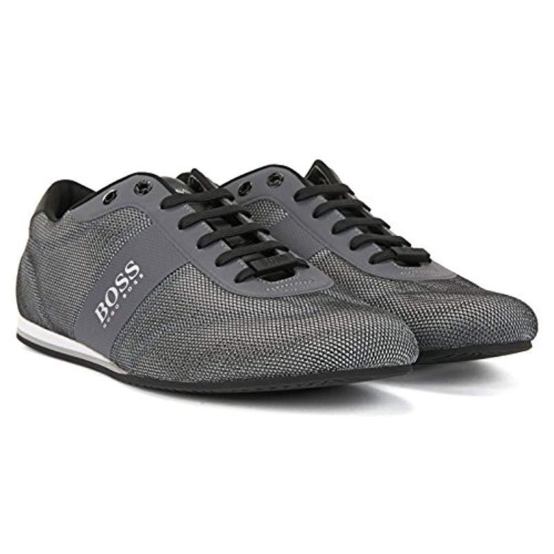 boss athleisure lighter low mesh trainers