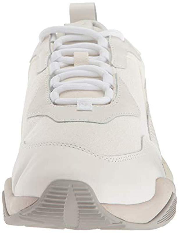 puma thunder leather white