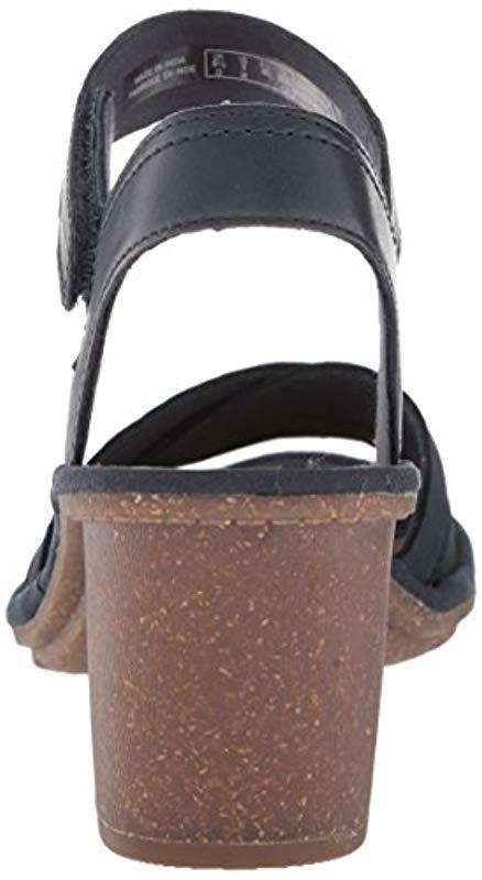 clarks women's sashlin jeneva heeled sandal