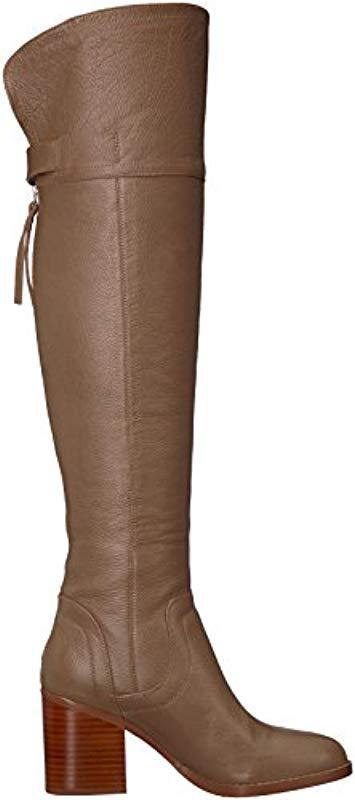 franco sarto women's ollie over the knee boot