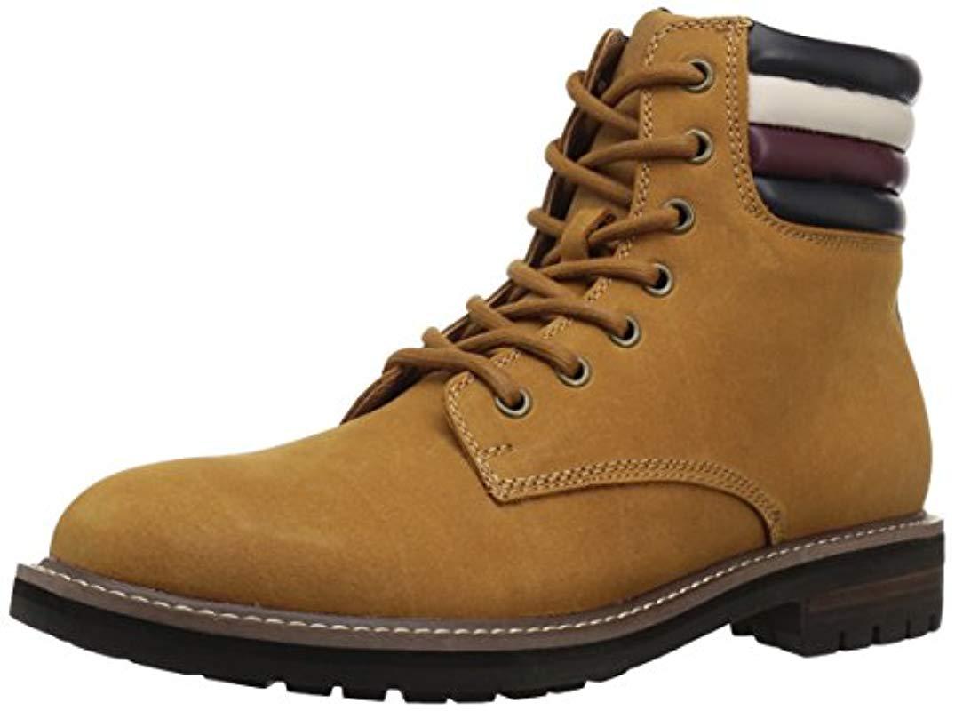 tommy hilfiger combat boots