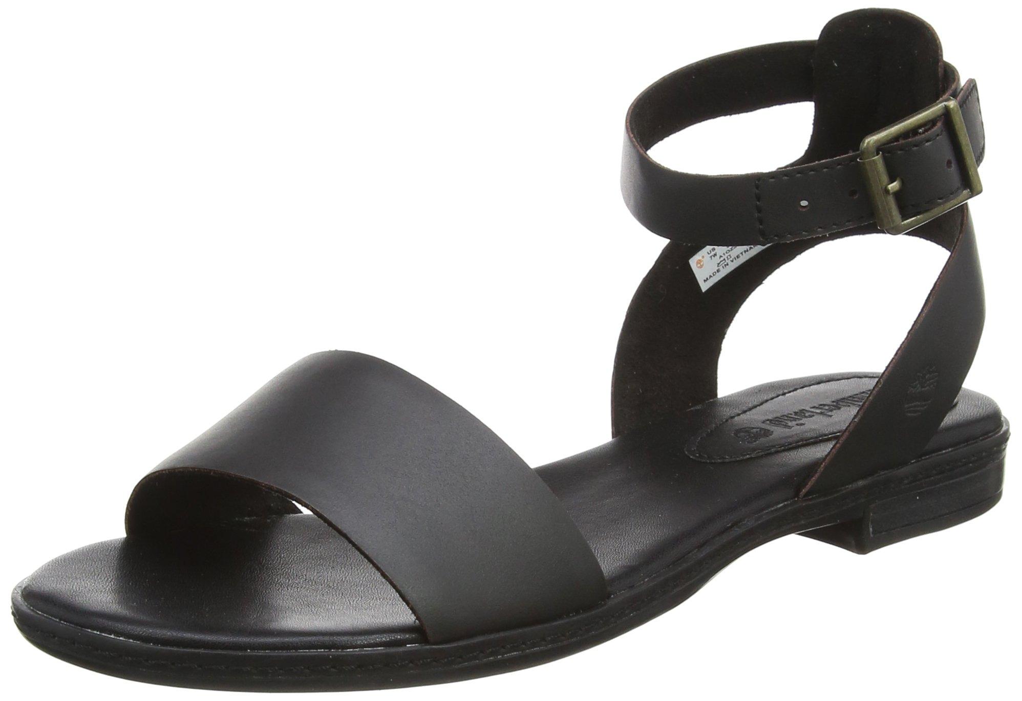Timberland Cherrybrook Ankle Strap Sandals in Black | Lyst UK