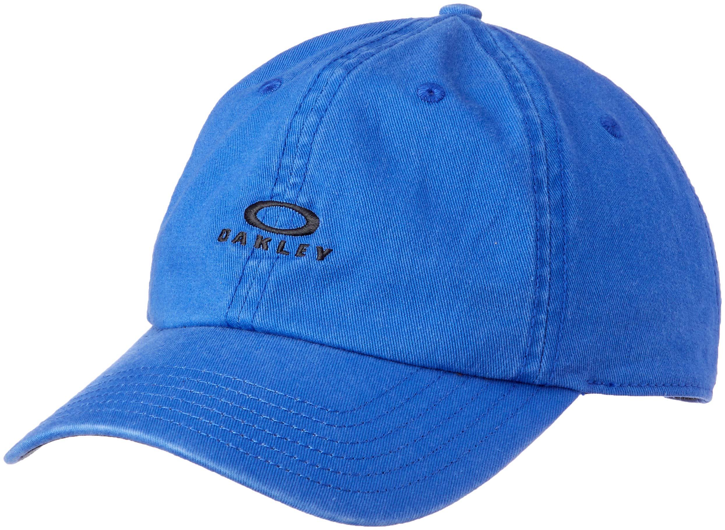 blue oakley hat