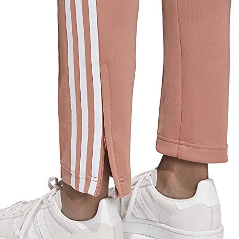 adidas ash pink track pants