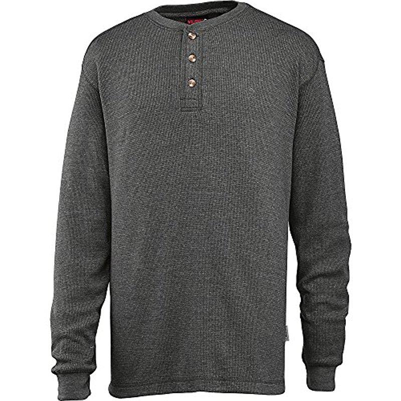 3 button thermal shirt