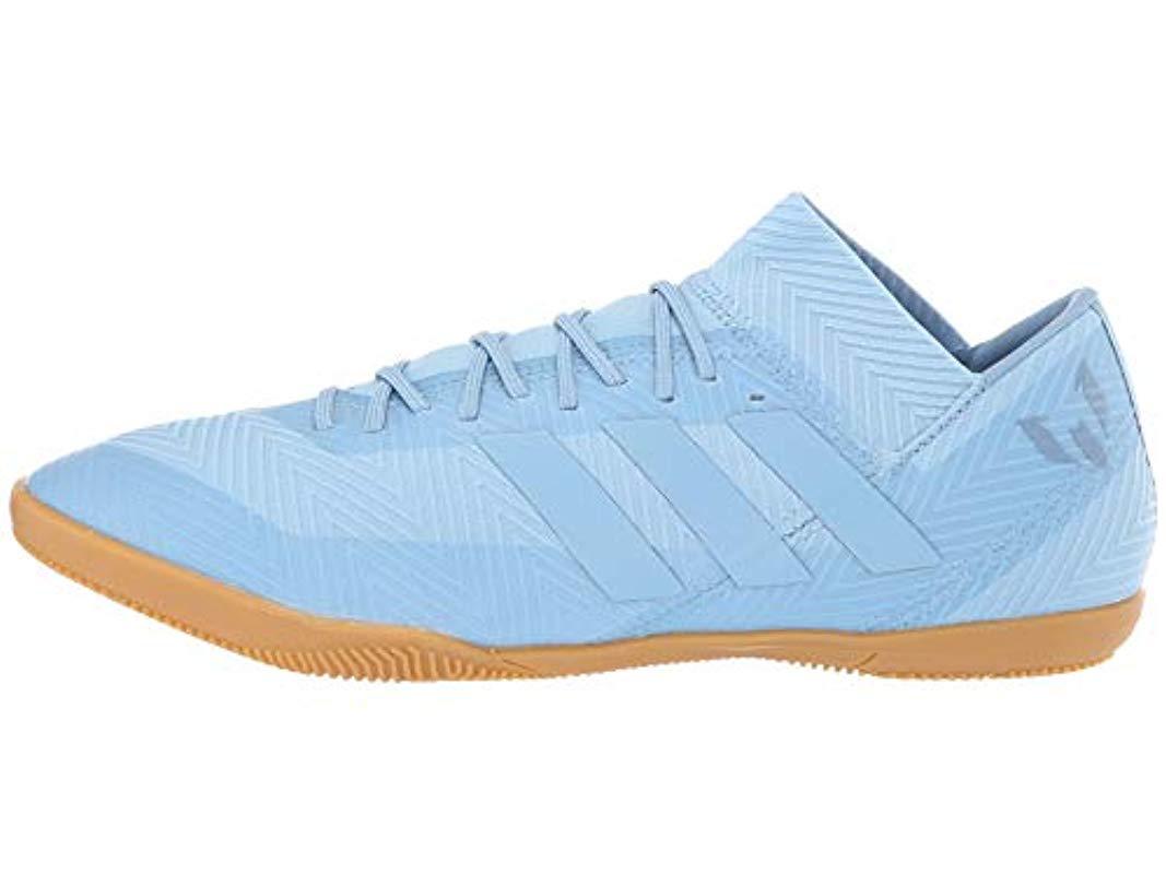 adidas Originals Nemeziz Messi Tango 18.3 Indoor Soccer Shoe in Blue for  Men - Lyst