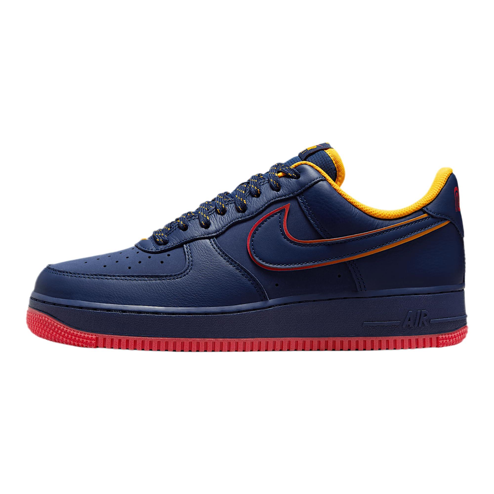 Baskets Nike Air Force One Homme Bleu Lv8 Air Force One Rouge Et