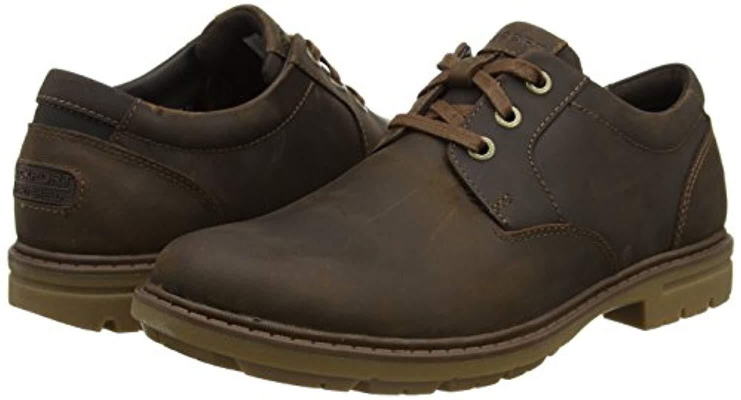 rockport tough bucks plain toe oxford 2