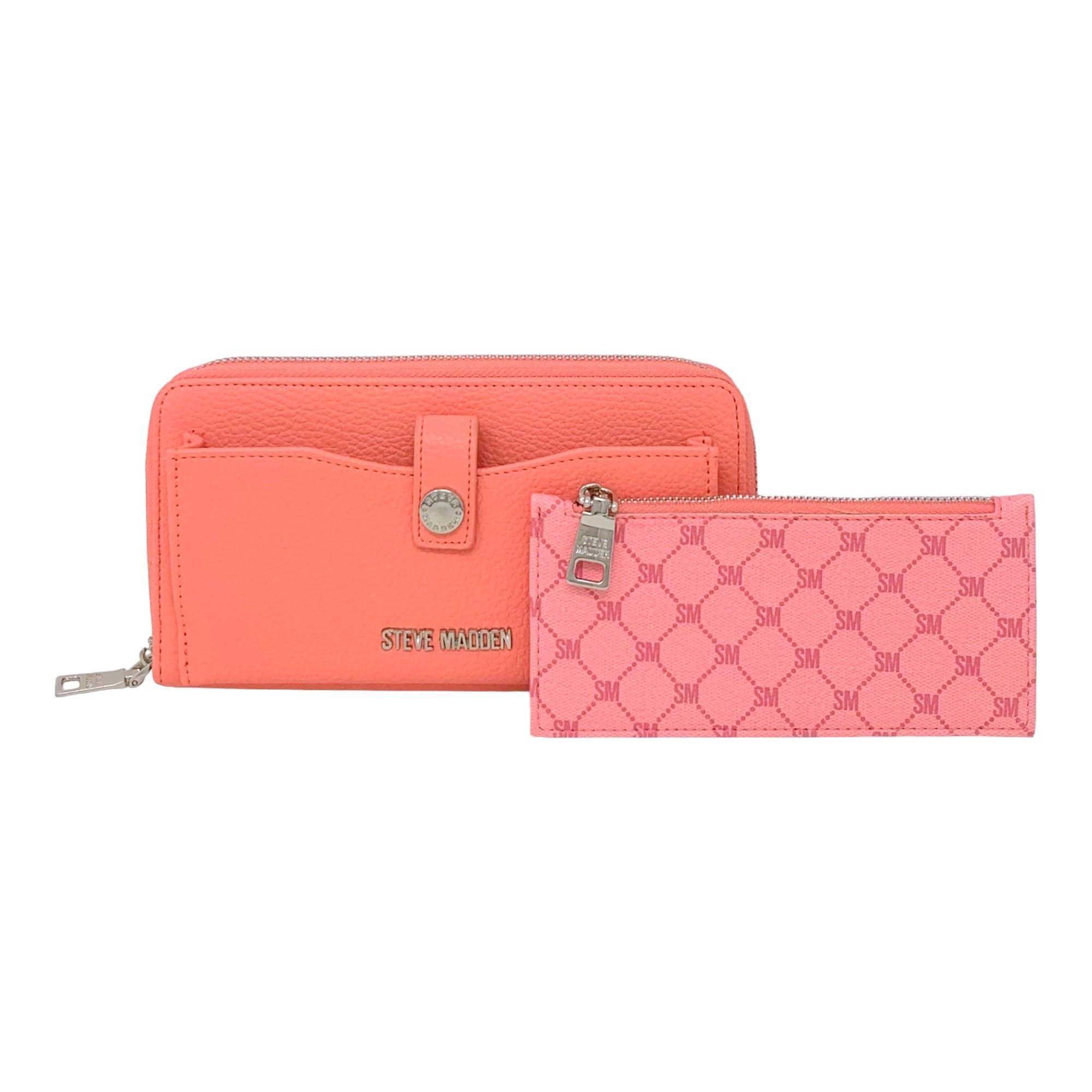 Steve Madden s Btommaso Zip Around Wallet in Pink Lyst UK