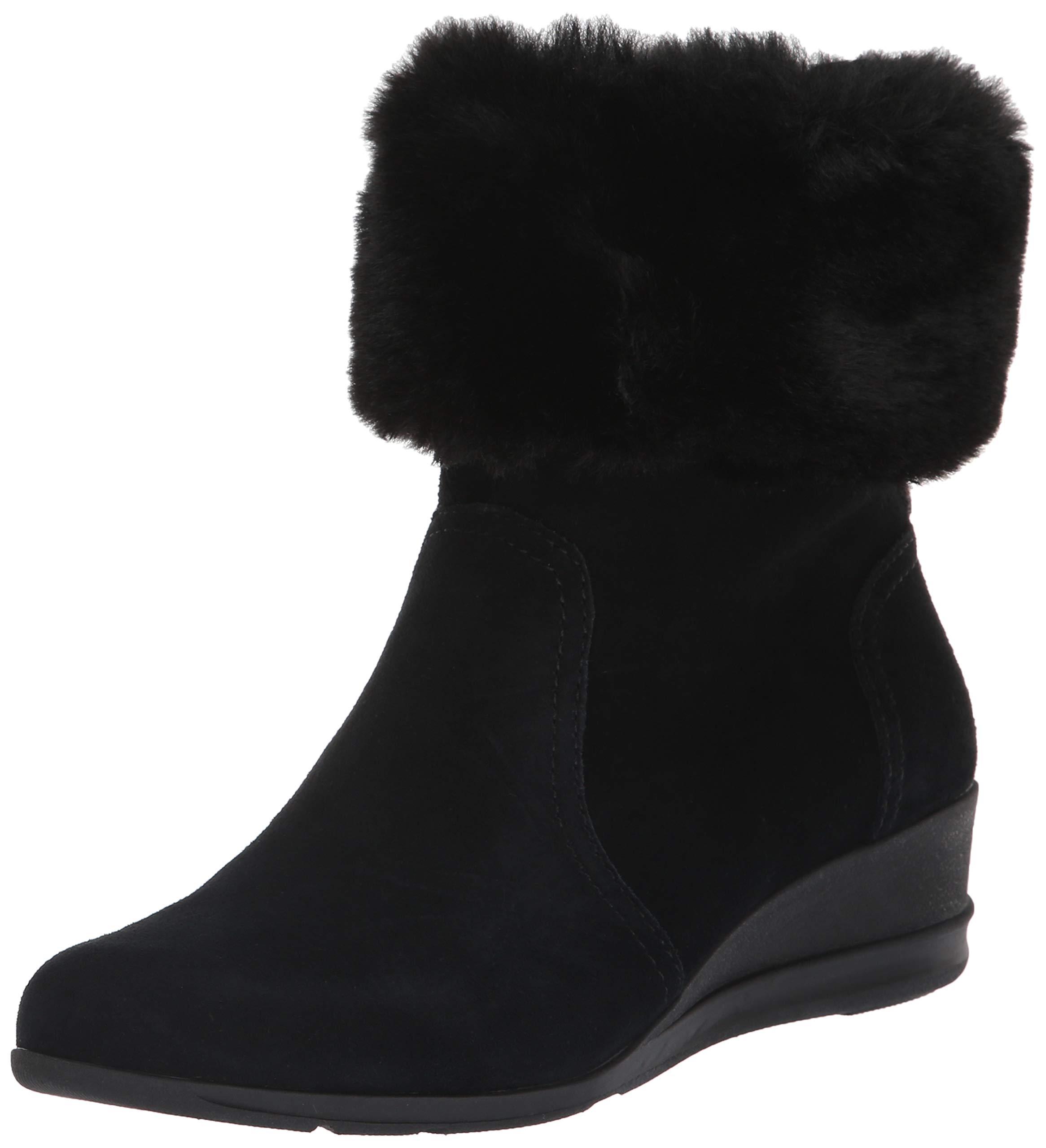 anne klein boots black