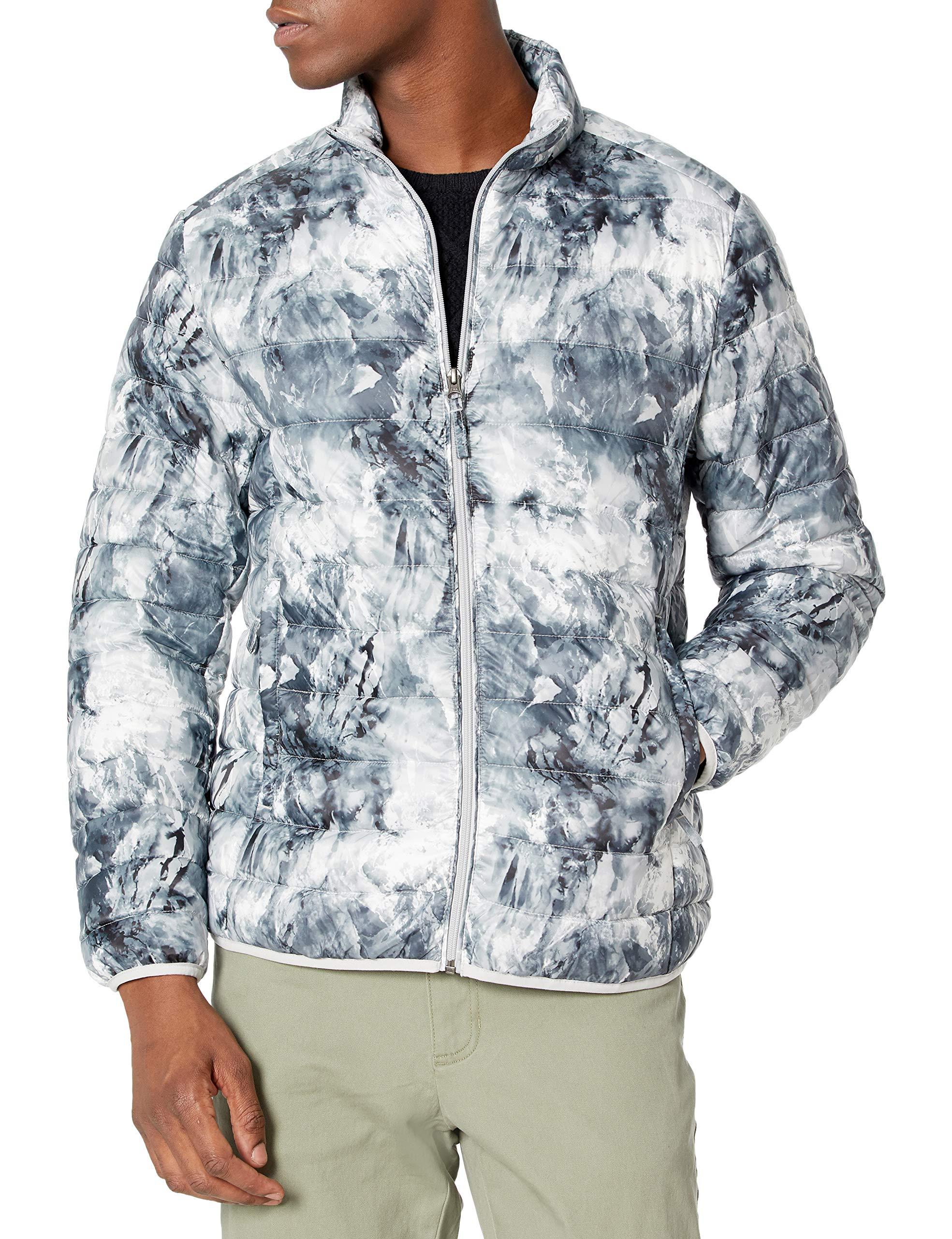 Essentials Men's Big & Tall Lightweight Water-Resistant Packable Puffer Jacket fit by DXL Sports & Outdoors