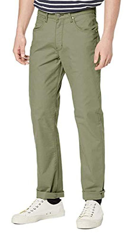 Wrangler Denim Arizona Stretch Summer Fabric Chino Style Jeans Moss Green  for Men - Lyst
