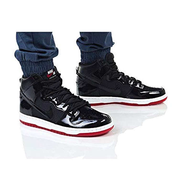 nike sb zoom dunk high tr qs bred
