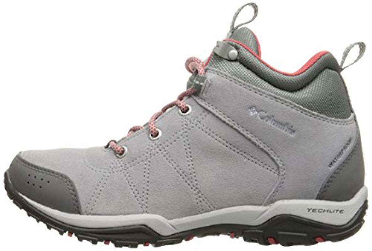 Columbia Fire Venture Mid Waterproof Chaussures Multisport Outdoor Femme
