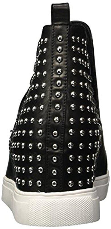 coin hidden wedge sneaker