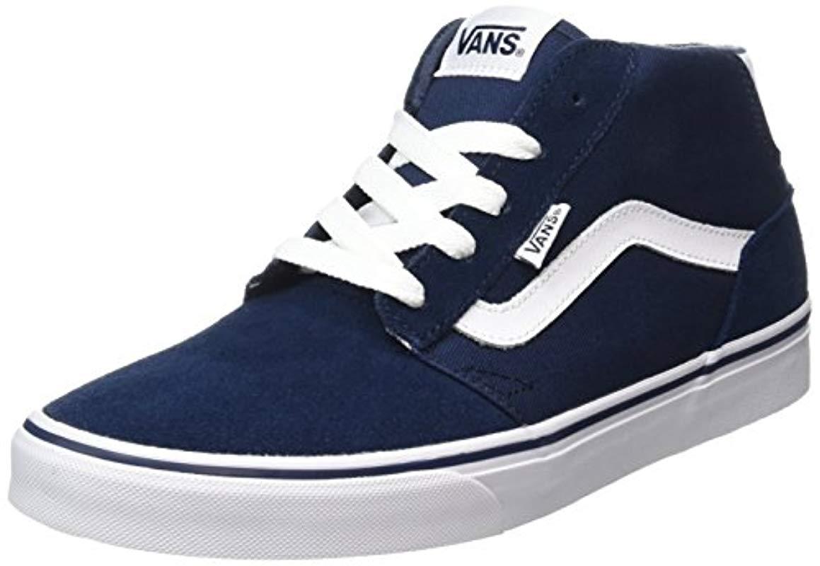 Chapman Mid, Sneaker a Collo Alto Uomo, Blu (Suede/Canvas), 40 EU da Uomo  di Vans in Blu | Lyst