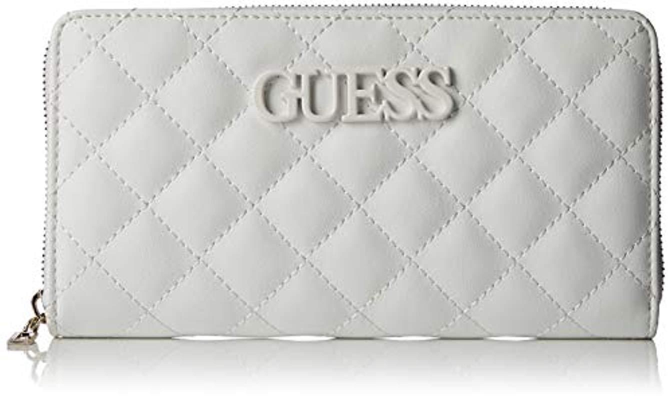 Damen-Geldbörse Portemonnaie Wallet GUESS PASSION Cheque Organizer Pink