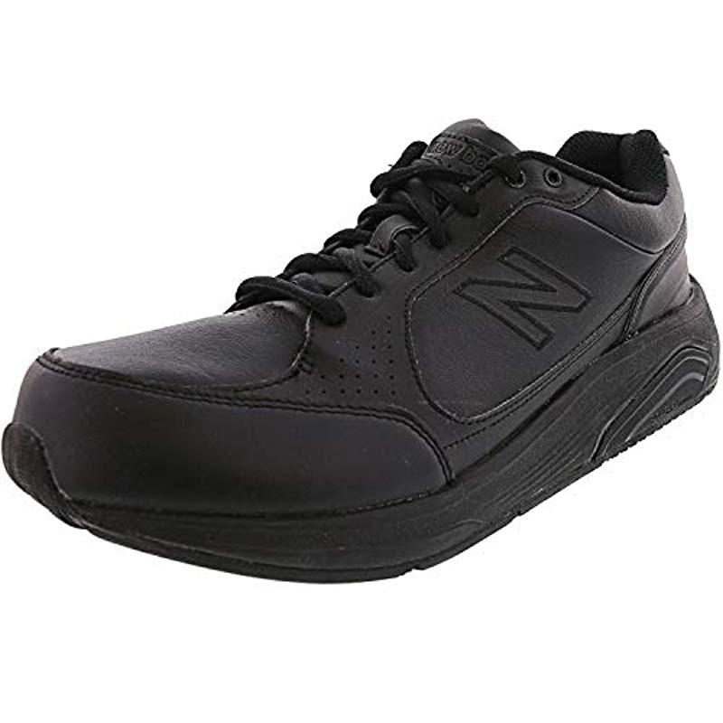 New Balance Lace S 928 Motion Control Walking Shoes in Black for Men - Lyst