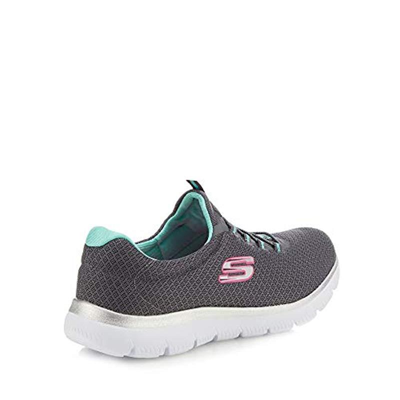 ladies grey skechers uk