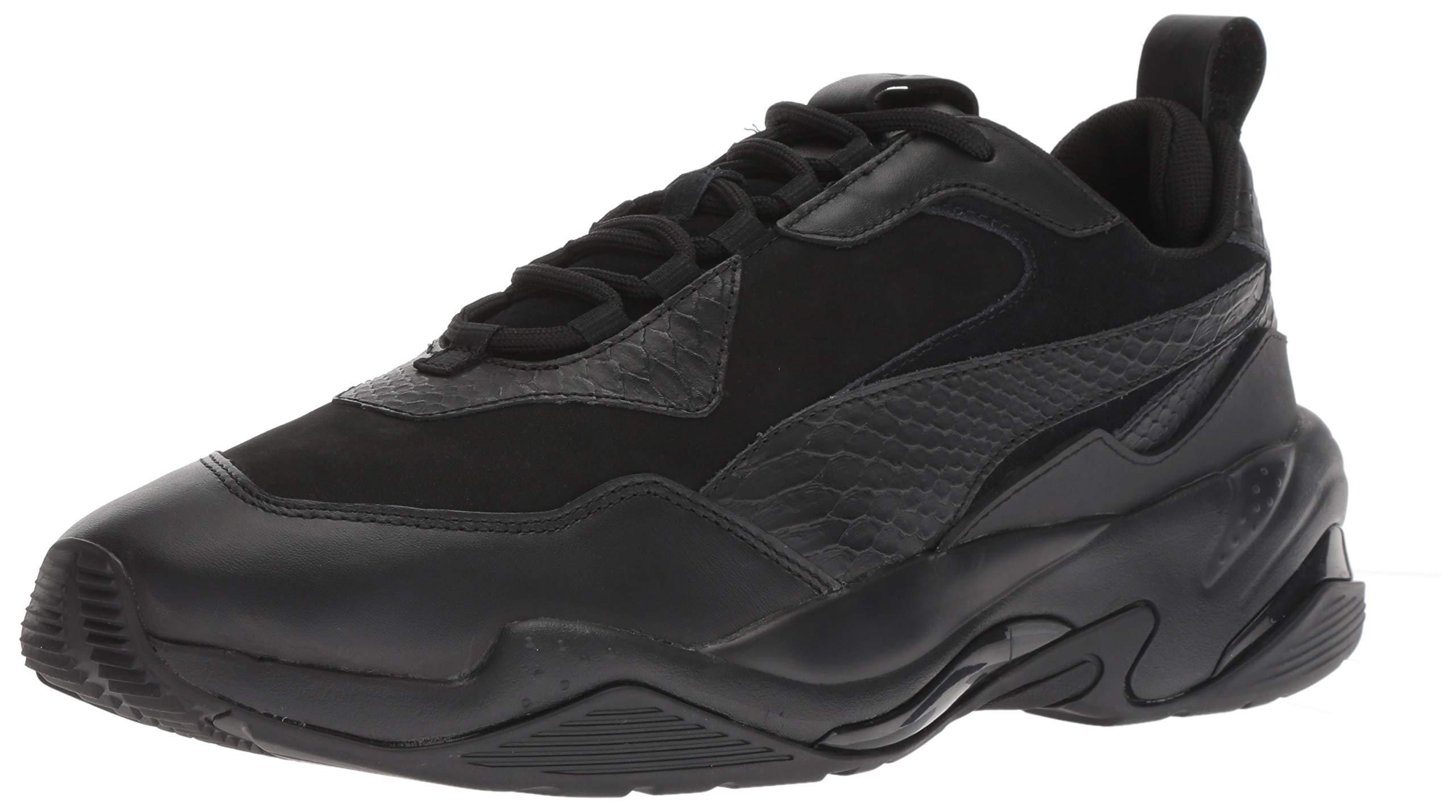 puma thunder leather black