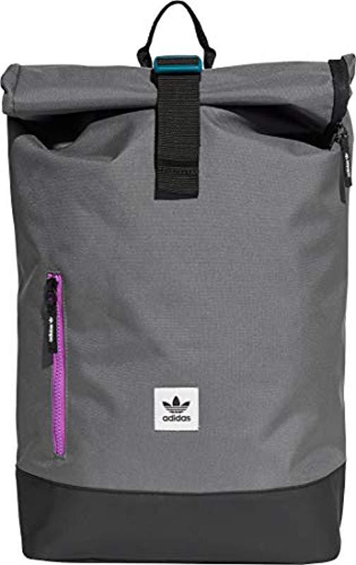 adidas Synthetik Originals Pe Rolltop Backpack One Size Grey in Grau | Lyst  DE