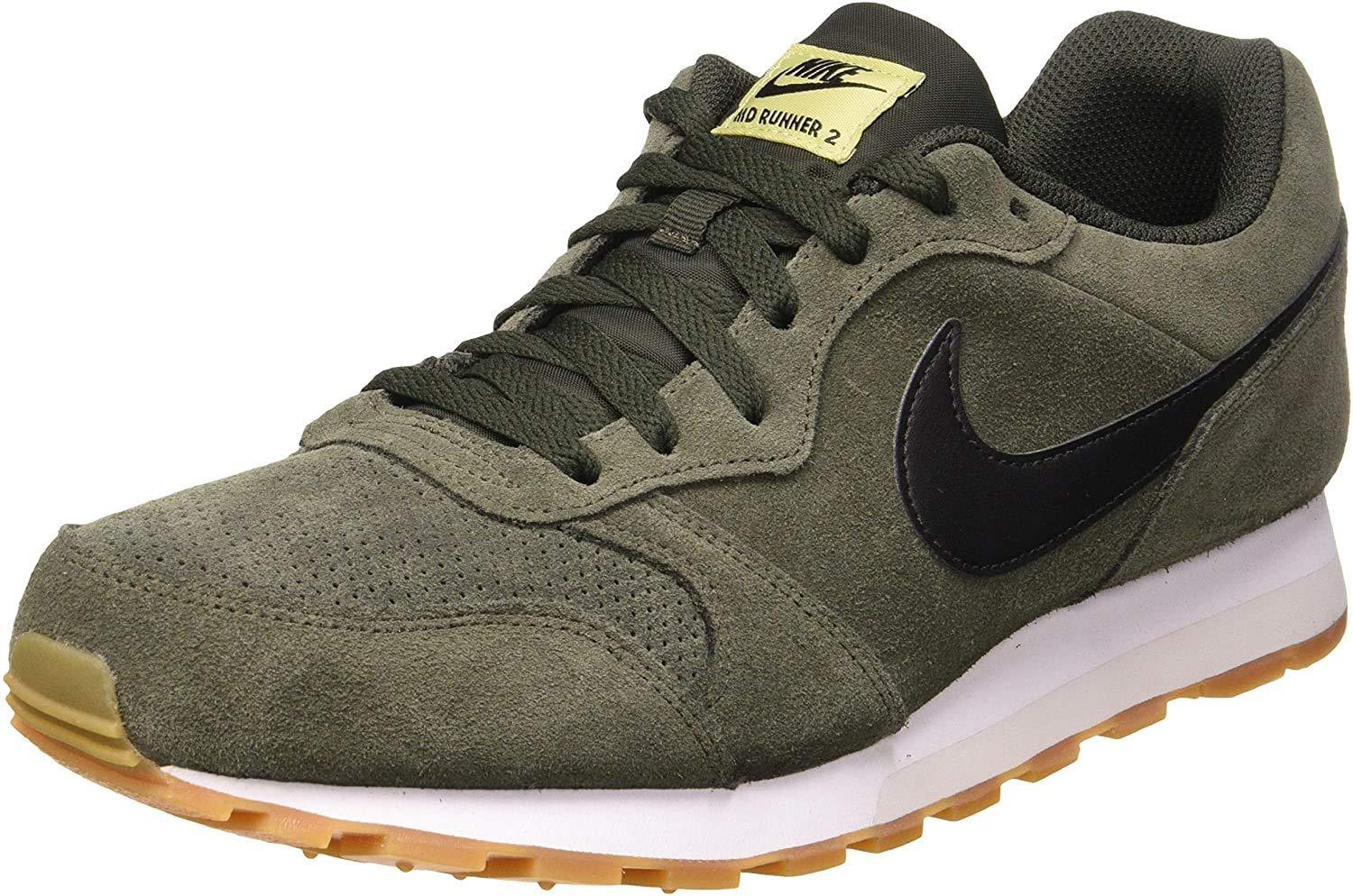 Nike Md Runner 2 Suede Track And Field Shoe in Green for Men | Lyst UK