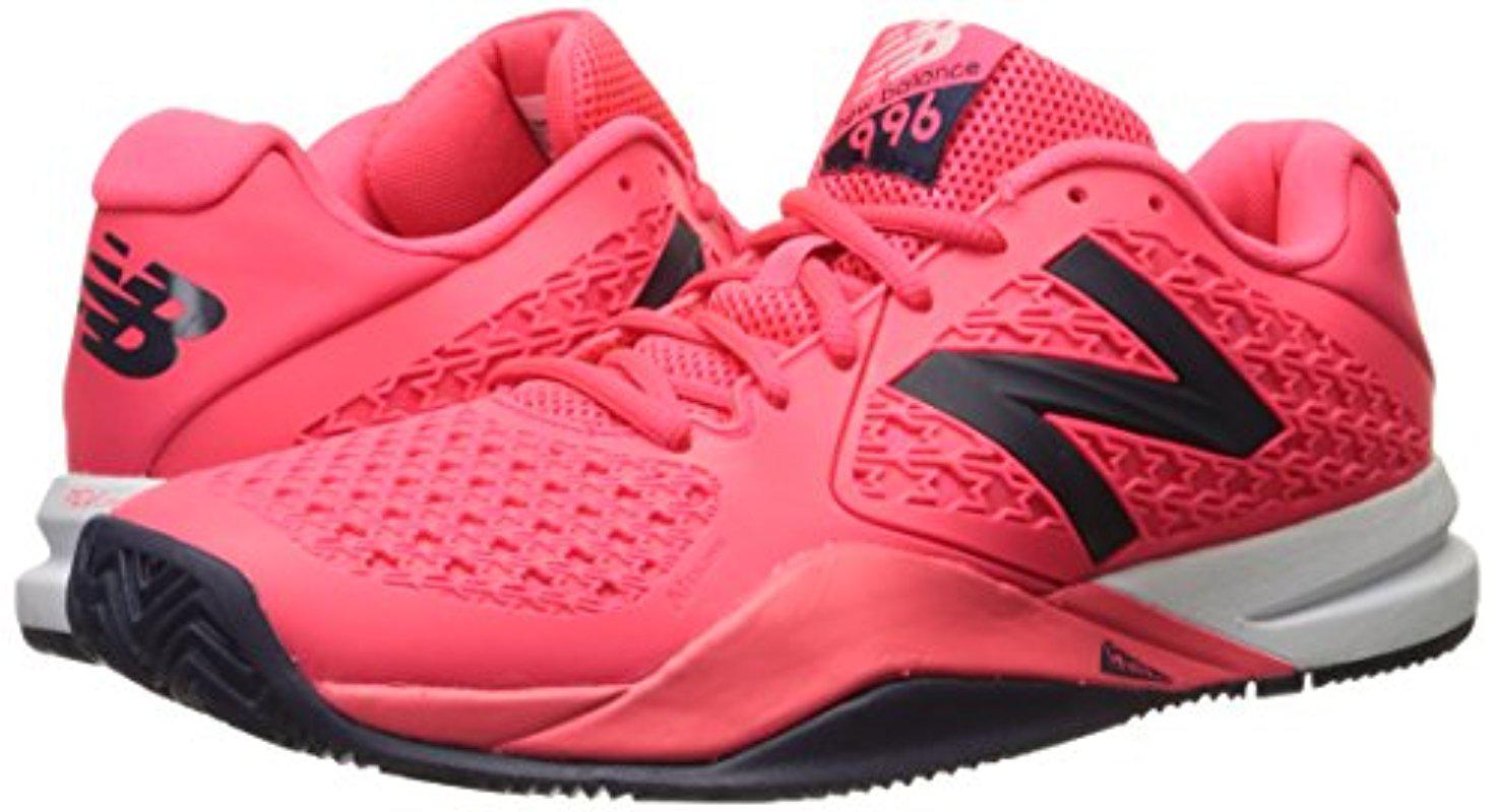 bright pink tennis shoes