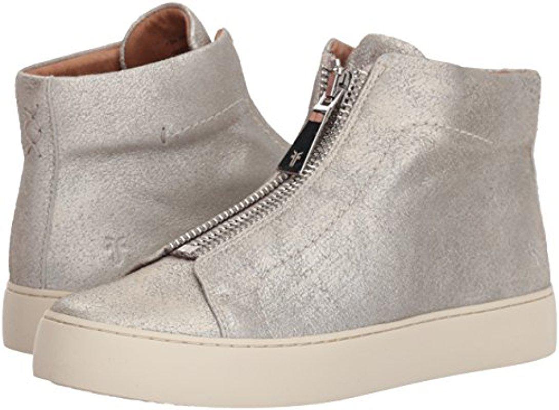 frye lena zip high top